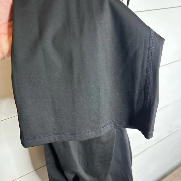 White Fox Boutique Black Athleisure Flare Jumpsuit Women's - Size Small - Picture 2 of 8